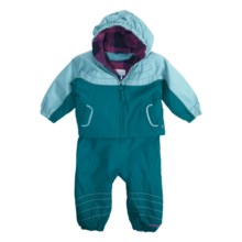 Columbia Sportswear Twinkle Snowsuit Set (For Infant Girls) in Light Turquoise/Aqua - Closeouts