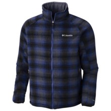 Columbia Sportswear Two Lives Jacket - Reversible, Insulated (For Men) in Collegiate Navy Plaid - Closeouts
