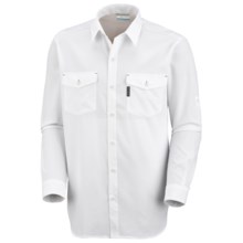 Columbia Sportswear Utilizer II Shirt - UPF 40, Long Roll-Up Sleeve (For Big Men) in White - Closeouts