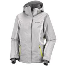 Columbia Sportswear Veloca Vixen II Omni-Tech® Omni-Heat® Jacket - Waterproof (For Women) in Ice Grey - Closeouts