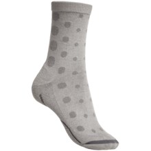 Columbia Sportswear Vented Commuter Socks - Merino Wool, Crew (For Women) in Oyster Charcoal - Closeouts