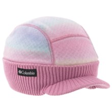 Columbia Sportswear Visor Beanie Hat (For Kids) in Isla Rainbow Print/Cheek - Closeouts