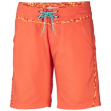 Columbia Sportswear Viva Bonita Long Boardshorts - UPF 50 (For Women) in Zing/Zing Prism Print - Closeouts