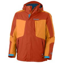 Columbia Sportswear Whirlibird II Interchange Omni-Heat® Jacket - Insulated, 3-In-1 (For Men) in Autumn Orange - Closeouts
