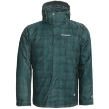 Columbia Sportswear Whirlibird II Interchange Omni-Heat® Jacket - Insulated, 3-In-1 (For Men) in Blue Forest Plaid - Closeouts