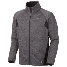 Columbia Sportswear Wind D-Ny Omni-Heat® Fleece Jacket (For Men) in Black Heather - Closeouts