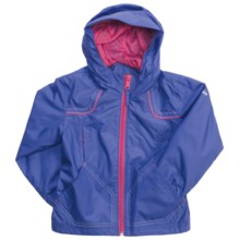 Columbia Sportswear Wind Racer Jacket (For Girls) in Bright Bluet - Closeouts