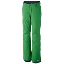 Columbia Sportswear Winter Blur Omni-Tech® Omni-Heat® Snow Pants - Waterproof (For Women) in Fuse Green - Closeouts