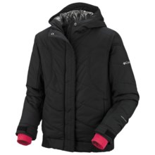Columbia Sportswear Winter Spark Omni-Heat® Jacket - Insulated (For Girls) in Black - Closeouts