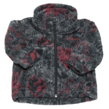 Columbia Sportswear Zing Fleece Jacket (For Infant Boys) in Intense Red Falcon Print - Closeouts