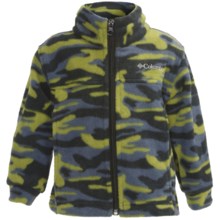 Columbia Sportswear Zing Jacket - Fleece (For Toddlers) in Elm Camo - Closeouts