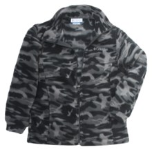 Columbia Sportswear Zing Jacket - Fleece (For Youth Boys) in Grill Camo - Closeouts