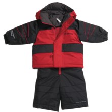 Columbia Sportswear Zoing Jacket and Bib Pants Set - Reversible, Insulated (For Infants) in Intense Red - Closeouts