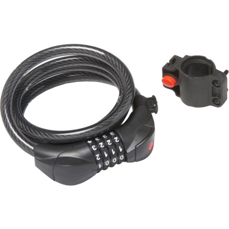 SCHWINN Combination Bike Lock with Coil Cable - 5?x12 mm - BLACK ( )