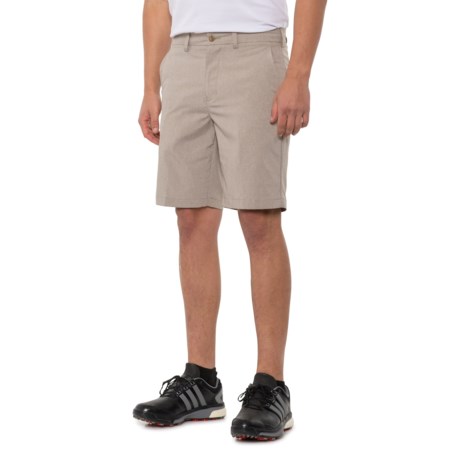 PGA Tour Comfort-Waist Shorts - UPF 50 (For Men) - KHAKI HEATHER (36 )