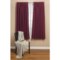 Commonwealth Home Fashions Hotel Chic Blackout Curtains - 100x84", Pinch Pleat in Burgundy
