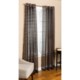Commonwealth Home Fashions Sheer Horizontal Stripe Curtains - 84”, Grommet Top