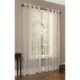 Commonwealth Home Fashions Sheer Horizontal Stripe Curtains - 84”, Grommet Top