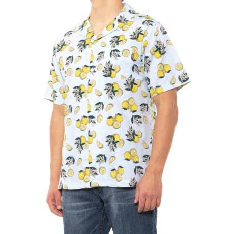 Hurley Community Fresh Woven Shirt - Short Sleeve (For Men) - LIGHT BLUE (XL )