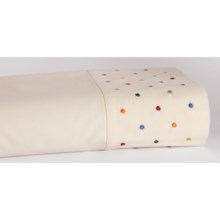 Company C Dots Sheet Set - Full, 200 TC Cotton Percale in Multi - Closeouts