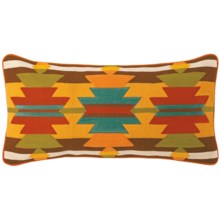 Company C Telluride Cotton Decor Pillow - Down, 12x24" in Burnt Sienna - Closeouts