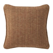 Company C Vista Cotton Decor Pillow - 18x18” in Walnut - Closeouts