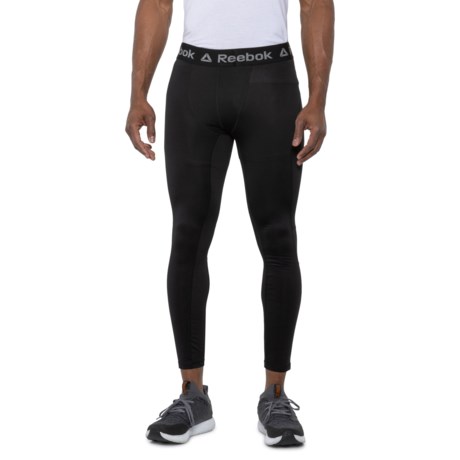 Reebok Conditioning Compression Tights (For Men) - BLACK (S )