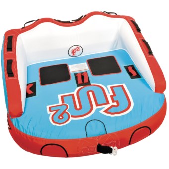 Connelly Fun 2 Towable Tube - 2-Person in Blue/Red