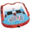 Connelly Fun 2 Towable Tube - 2-Person in Blue/Red