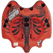Connelly Scorpion Towable Tube - 2-Person in Red/Black - Closeouts