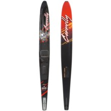 Connelly Slalom HP Water Ski - Front-Adjust Touch-Fasten Bindings in See Photo - Closeouts