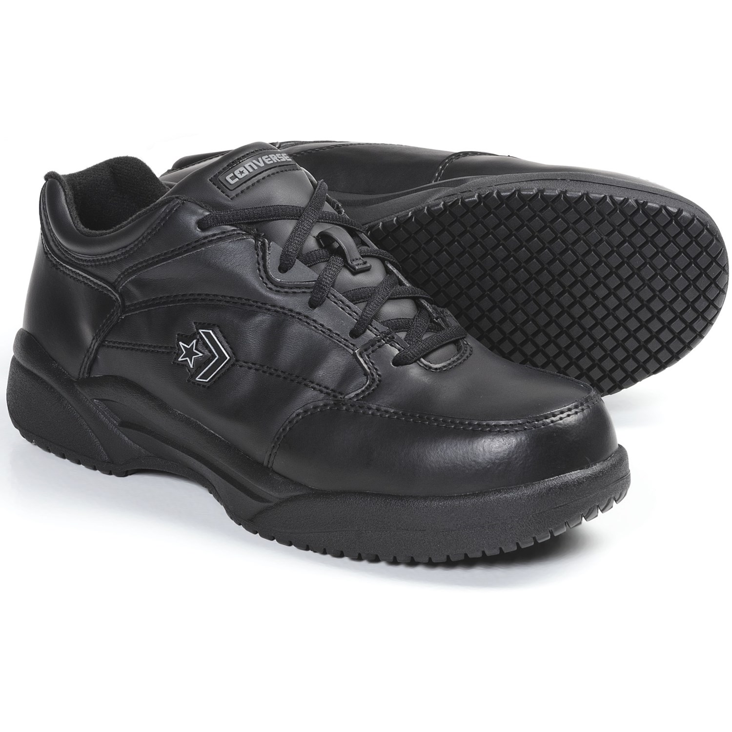 Converse Steel Toe Oxford Work Shoes (For Men) - Save 30%
