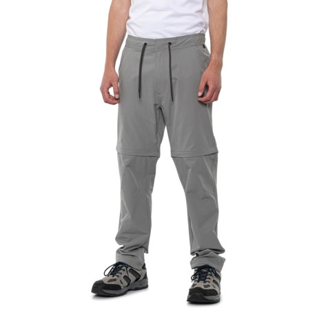 American Outdoorsman Convertible Stretch Ripstop Pants - UPF 50 (For Men) - MOON MIST (2XL )