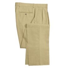 Corbin Easy Traveler Pants - Pleated (For Men) in Tan - Closeouts