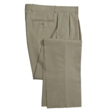 Corbin Easy Traveler Pants - Pleated (For Men) in Taupe - Closeouts