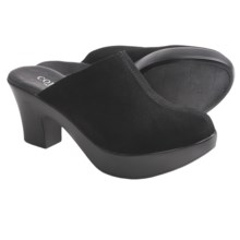 Cordani Dream-2 Clogs - Suede (For Women) in Black Suede - Closeouts