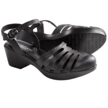 Cordani Gemini Sandals (For Women) in Black Leather - Closeouts