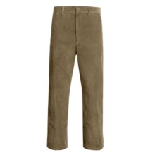 Corduroy Pants - Elastic-Back Waist (For Men) in Khaki - Closeouts