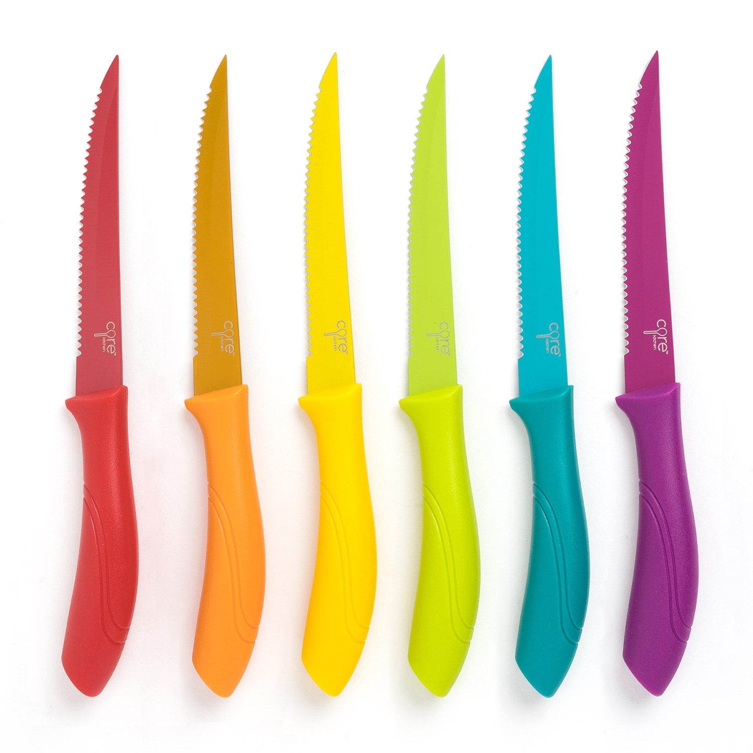 Core Bamboo Prisma Steak Knives 6Piece Set Save 75