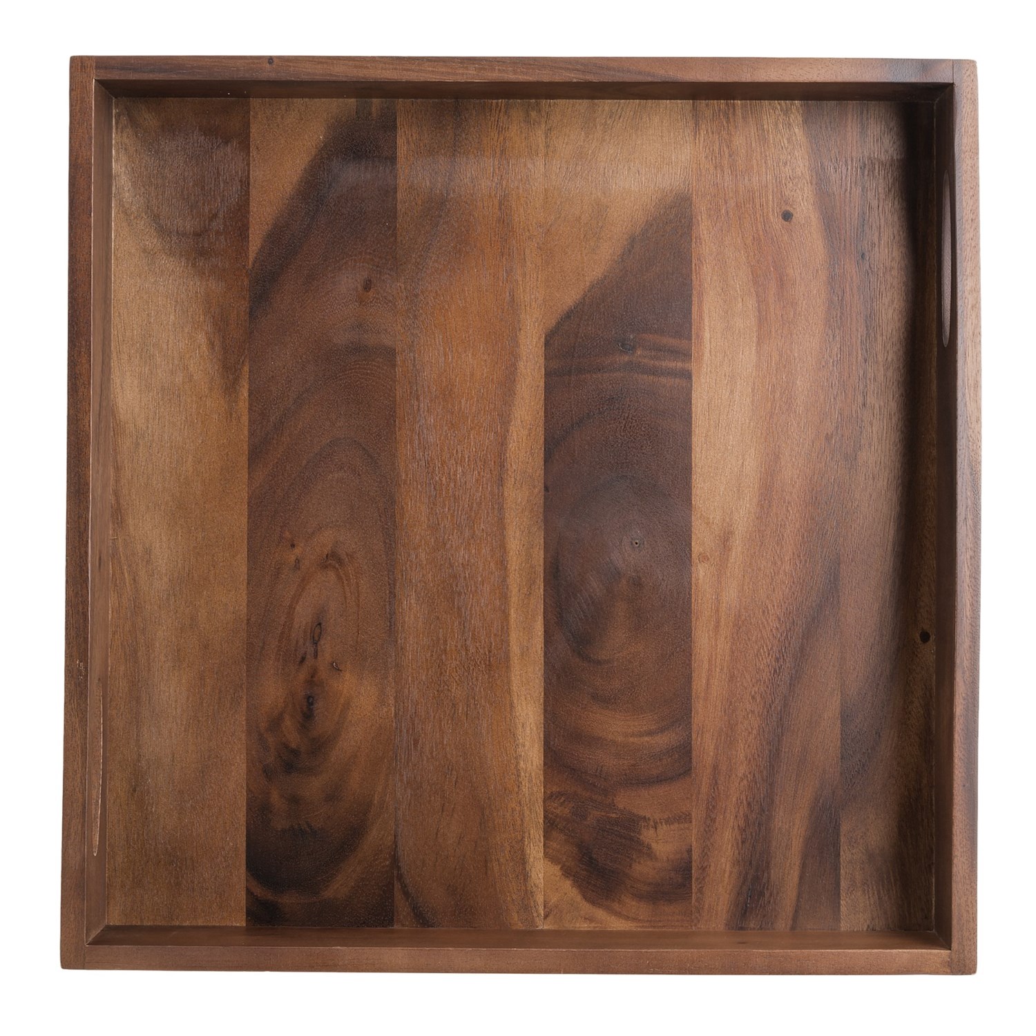 Core Bamboo Square Acacia Wood Tray 20x20x3” Save 57