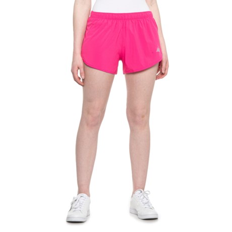 New Balance Core Woven Shorts - 3?, Built-In Brief (For Women) - HIP HIPINK (XS )