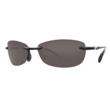Costa Del Mar Filament Sunglasses - Polarized in Black/Grey - Closeouts