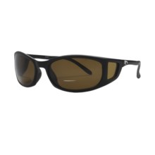 Costa Del Mar Pescador Sunglasses - Polarized C-Mates Bifocal Lenses in Black/Amber Cr-39 - Closeouts