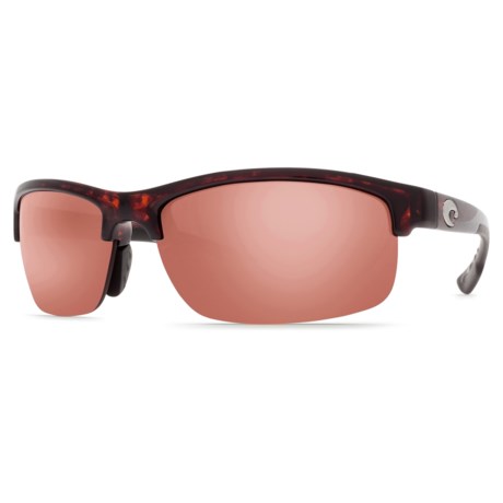 Costa Indio Sunglasses Polarized, Mirrored 580P Lenses