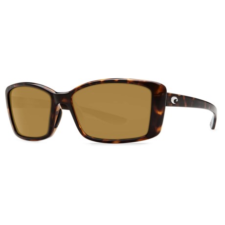 Costa Pluma Sunglasses Polarized 580P Lenses (For Women)