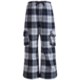 Cotton Flannel Cargo Dorm Pants (For Girls)