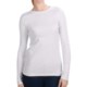 Cotton Jersey T-Shirt - Crew Neck, Long Sleeve (For Women)
