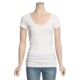 Cotton Knit Shirt - V-Neck, Short Sleeve (For Women)