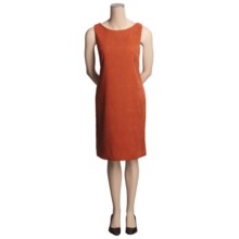 Cotton Moleskin Jumper Dress - Sleeveless (For Women) in Chili - 2nds