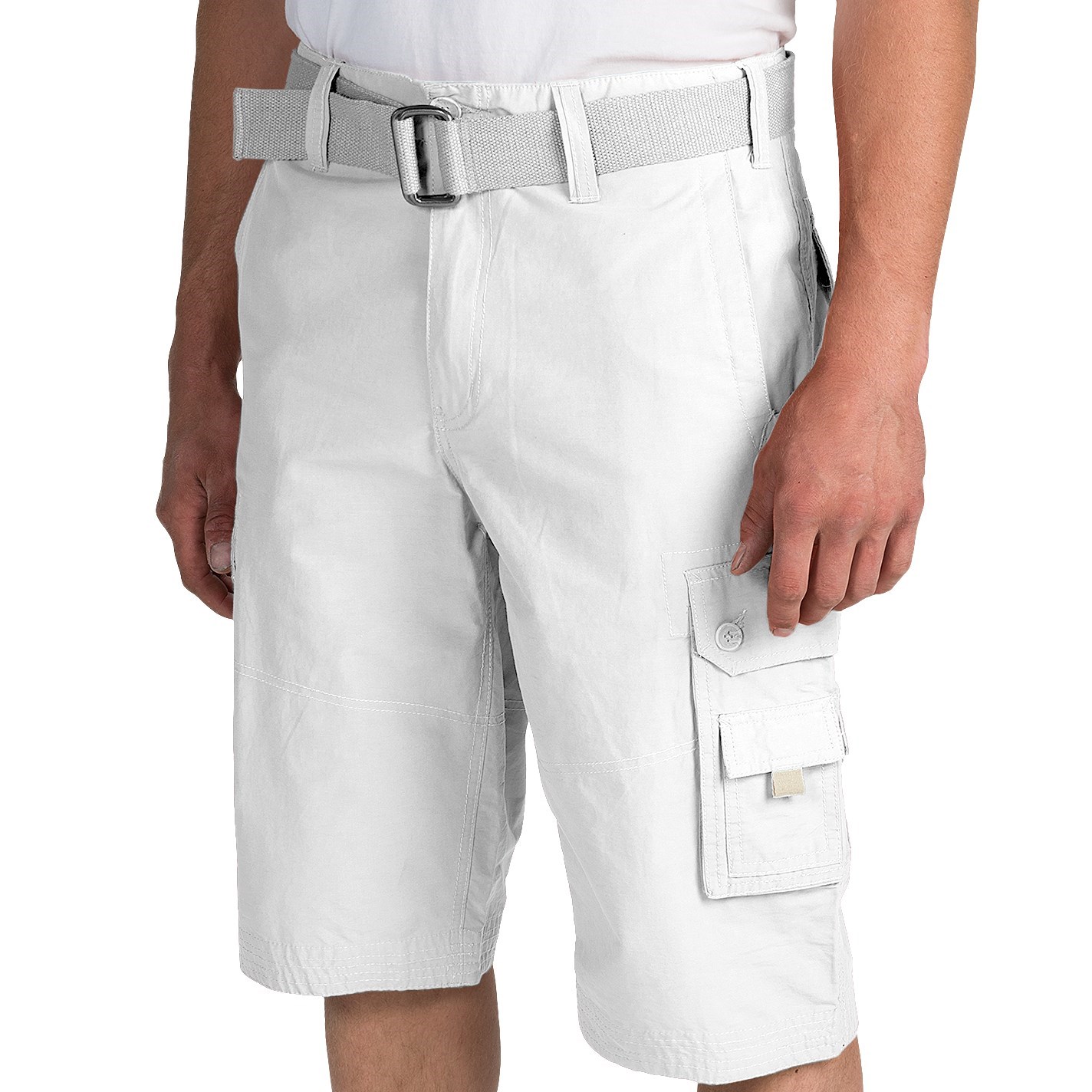 Mens Nylon Cargo Shorts 33